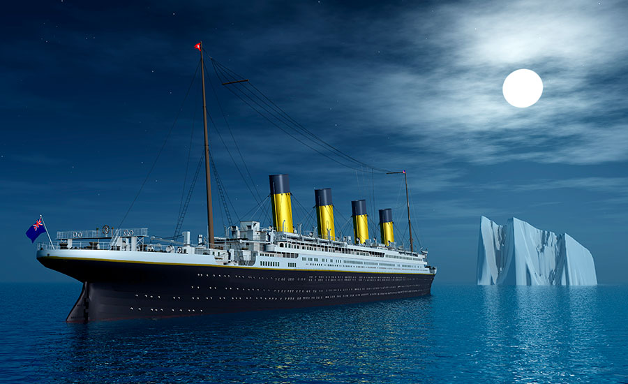 Some investing is based on Titanic style management
