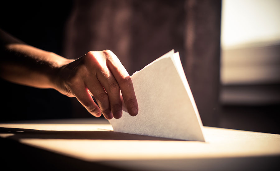 Ballot box ESG investing