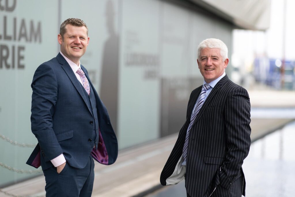 If you are in the housing market, speak to our Mortgage Director Pat Greene pictured with our CEO Peter McGahan (right)