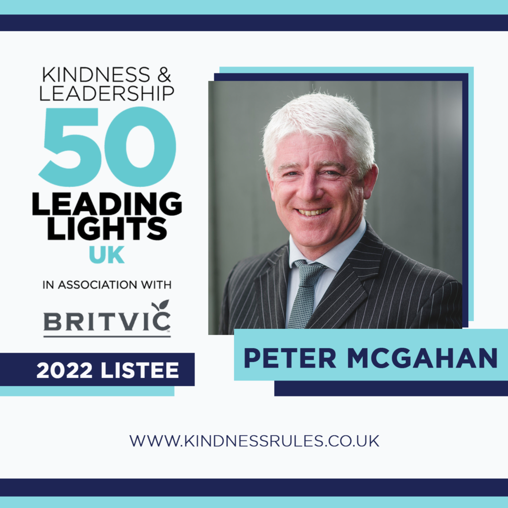 Peter McGahan - CEO of Worldwide Financial Planning and 50 Leading Lights UK for Leadership and Kindness