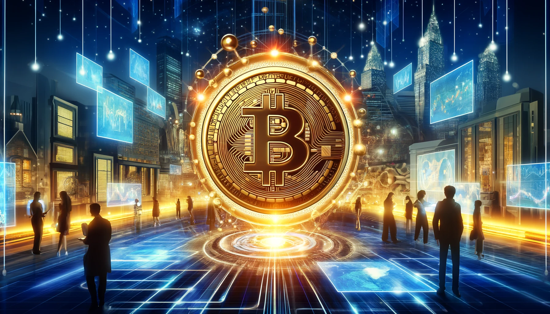 Bitcoin - Peter McGahan writes about the bitcoin bubble logic - - *image is generated by AI